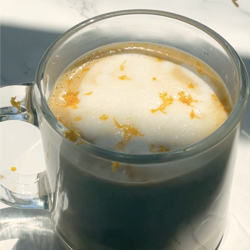 Vegan Spanish Latte