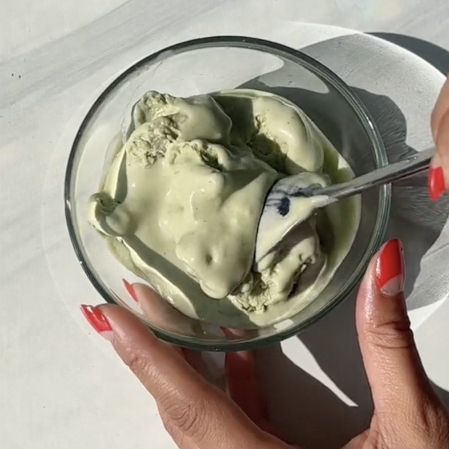 Vegan Matcha Ice Cream