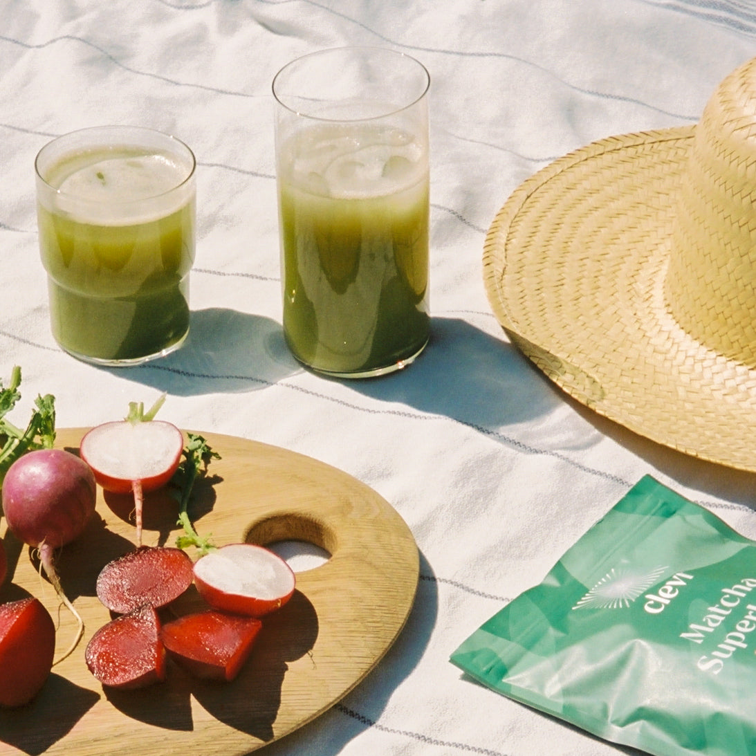Iced Ginger Cardamom Matcha