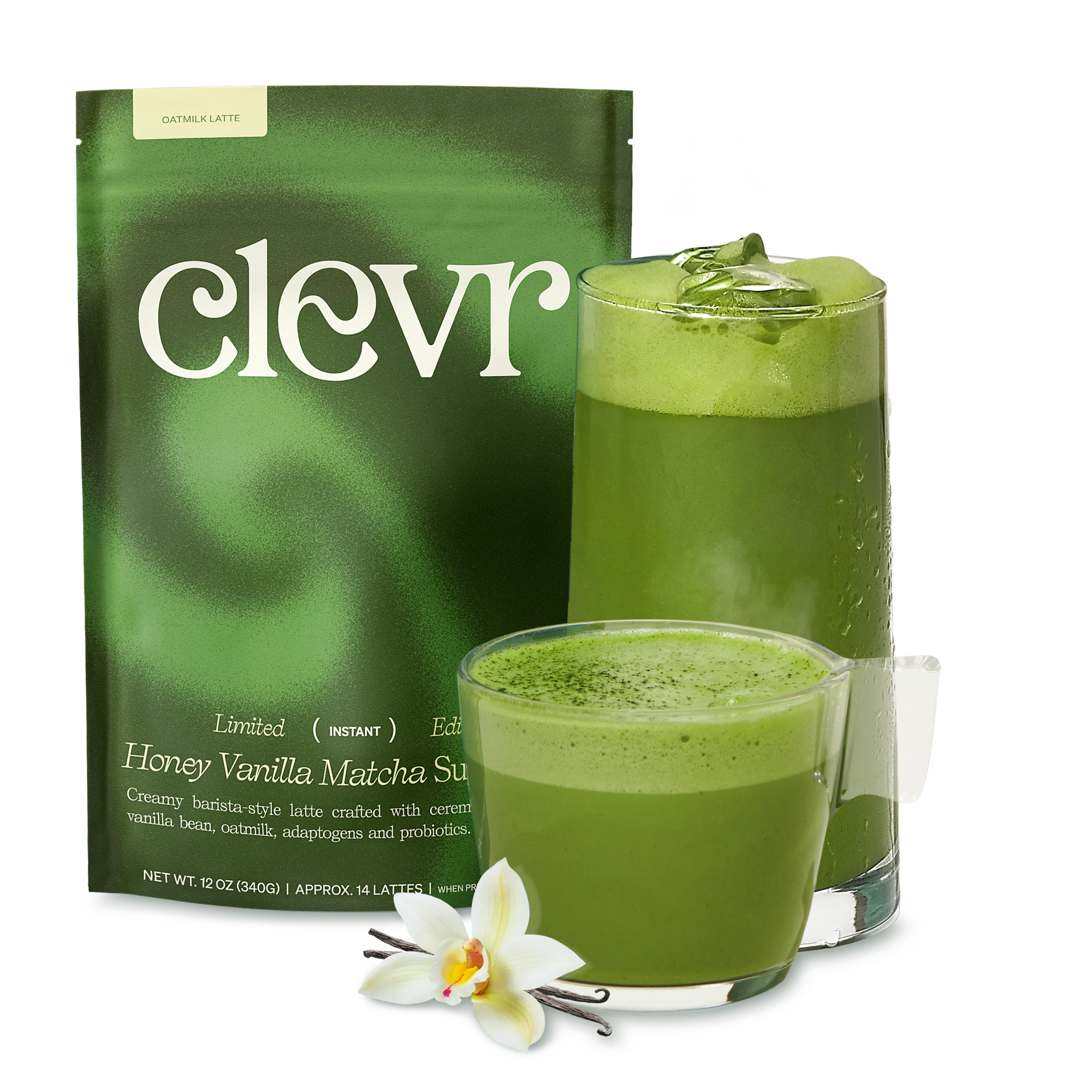 Honey Vanilla Matcha SuperLatte