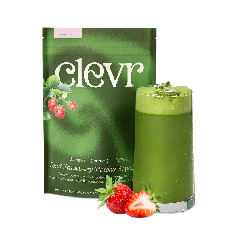 Iced Strawberry Matcha SuperLatte