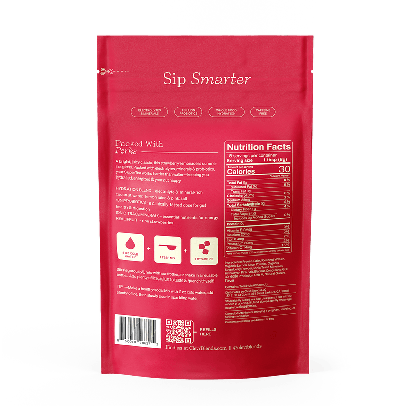 Strawberry Lemonade SuperTea - Kit