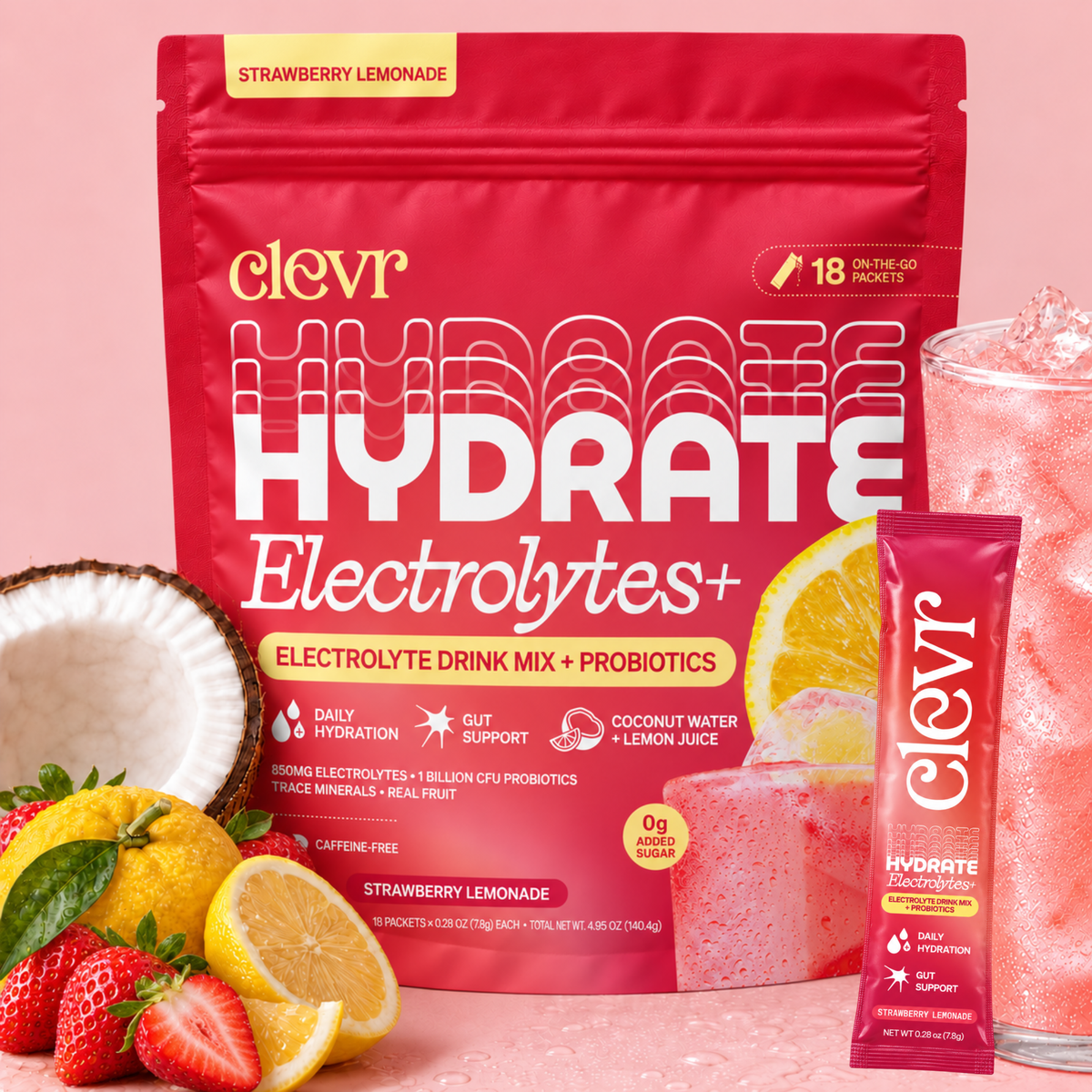 Strawberry Lemonade SuperTea