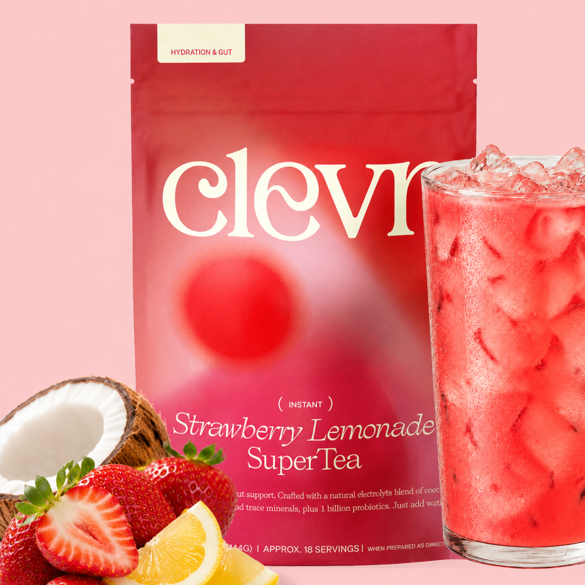 Strawberry Lemonade SuperTea